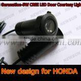 Most Popular 3w 5w 10w Cree Led Door Light for All Cars Truck,led Door Courtesy Light for Honda With Car Logo Light