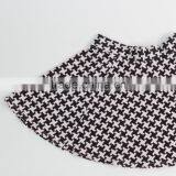 F5S43015 European Style Women Houndstooth Printed Flippy Skirts thumbnail-6