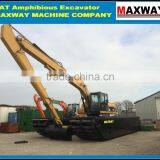 MAXWAY 318, 320, 323, 324, 325, 326, 329, 330 Amphibian Pontoon Undercarriage Excavator . CE , EPA , SGS , ISO thumbnail-2