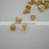 Factory Brass Small DIN 84 Machine Screws thumbnail-1