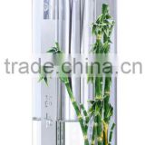 RORO Promotion bamboo enamel crystal glass decorative vase flower receptacle