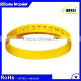 Fashion Unisex Silicone Wristbands New Design Promotional Customized Rubber Silicone Bracelet thumbnail-4