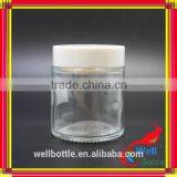 100ml Glass Jar With Cosmetic Jar Glass for Glass Storage Jar GJ605R thumbnail-6