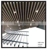 Square Tube Aluminum Baffle Ceiling