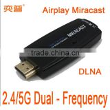 Does not need INSTALL APP Miracast Airplay DLNA for Apple Iphone Samsung S3 S4 for Android smartphone