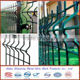 light weight bending pvc coated metal fence for garden