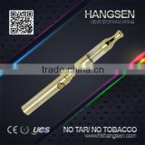 Hangsen 2014 hot selling Gold & Silver ego C5R PRO battery with ego ce9 atomizer e-cigarette