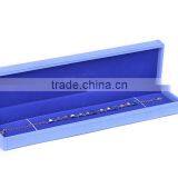 High End Leather Velvet Jewelry Box Wholesale Custom Logo Made thumbnail-4