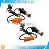 T20 4014 60smd LED Dual Color White/Amber Switchback Turn Signal Light Canbus Error Free Decoder Load Resistor W21W thumbnail-4