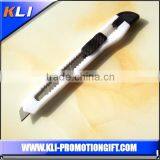 White Snap-off Plastic Safety Cutter 9 mm Utility Knife