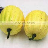 Artificial Pumpkin Fake Yellow Pumpkins for Halloween Carve and Decorate thumbnail-1