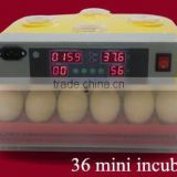 Newest mini eggs incubators for 48 eggs& 36 eggs (hold different tray with one machine)