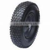 4.80/4.00-8 Wheelbarrow Tire Tubeless Pneumatic 16"garden Lawn Mower Tractor Wheel Agricultural Machines Wheel thumbnail-1