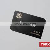 Cool Matt Black Metal Card/stainless Steel Card thumbnail-4
