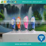 ISO 14443A HF Chip Waterproof RFID Silicone Wristband / NFC Silicone Bracelet -NTAG 213 thumbnail-1