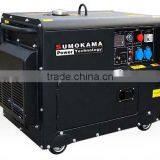 7KVA Silent Diesel Generators Prices KDE8600T3 With ATS thumbnail-1