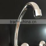 Double Handle Brass ZNIC Kitchen Faucet thumbnail-3