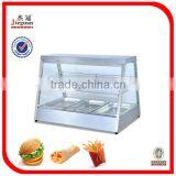 Curved Glass Warming Display Showcase Hot Food Warmer Display (R60-2)0086-13580546328 thumbnail-5