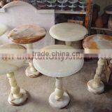WholeSale POPULAR DESIGNS BEST QUALITY ONYX TABLES COLLECTION thumbnail-2