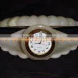 LATEST DESGINE Top Quality Cheap Price CLOCKS ONYX MARBLE HANDICRAFTS thumbnail-3