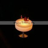 LED Remote Round Coffee Table/ Hot Sell LED Rechargeable Round Coffee Table/LED Outdoor Lawn Round Table thumbnail-4