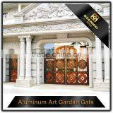 Villa Garden Decoration Powder Coated Aluminum Garden Metal Garden Gate thumbnail-4