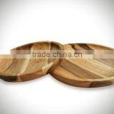 High Quality Best Selling Eco Friendly Set of Natural Rubberwood Bowl From Viet Nam thumbnail-1