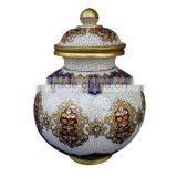 Marble Cremation Urn, Keepsake Urns, Pet Urns, Religious Urns, Antique Marble Urns, Urns for Human Ashes, Memorial Urns thumbnail-1