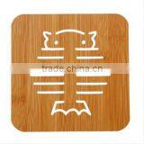 High Grade Cute Small Kichen Wood Tray for Cup thumbnail-4