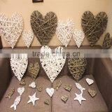 2017 Party Decoration Woven Wicker Heart thumbnail-1