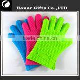 Food Grade BBQ Kitchen Heat Resistant Silicone Cooking Gloves thumbnail-6