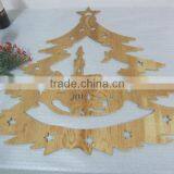 Wooden Tree Xmas Decoration thumbnail-1