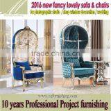 YM03 Fancy Fun Newcalssic High Back Decoration Leisure Chair Butterfly Velvet Wedding Chair Hotel Photo Studio Shop Window Chair thumbnail-1