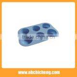 High Quality 6 Cups Silicone Muffin Pan/Silicone Muffin Mold/Cupcake Mold thumbnail-1