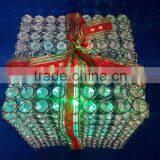 Square Diamond Chrismas Decorative Metal Gift Box thumbnail-3