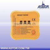 European UK Type Neon Light Detect Faulty Wiring Status in 3 Wire Socket Tester thumbnail-1