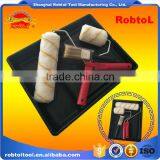 4 in 1 Set 9" Wall Paint Roller Brush Sleeve Wall Decor Decorative Art Tool thumbnail-5