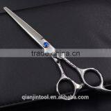 Hair Cutting Scissors Salon & Spa Equipment Shears Double Hook 6.0" Finger Rest thumbnail-1