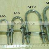 413SS Ladder Vertical Life Line System Safety High Quality High Strength Stainless AISI Round Bend U Bolts thumbnail-3