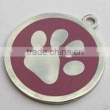 Epoxy Coated Round Dog Tag