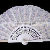 Wood Lace Fan for Wedding or Patry thumbnail-1