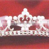 Fashion Pearl Rhinestone Hair Products Bridal Headband thumbnail-1