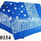 China Factory Manufacturing Black Skull Bandana With Printed Spider and Web thumbnail-4