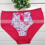 2015 New Design Hot Sale Sexy Lady Big Size Panty 100% Polyester Panties thumbnail-2