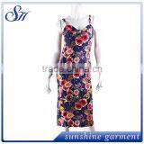 Summer Long Dress Sleeveless Women's Dresses Custom 92%Polyester 8%Spandex thumbnail-5