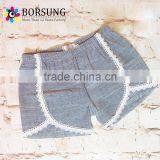 New Style Summer Baby Clothes Girls Cotton Lace Shorts Wholesale Childrens Boutique Clothing For Baby Shorts thumbnail-1