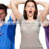 Mens' Undershirts With Underarm Sweat Absorbent thumbnail-4