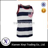 Fashion wholesale custom cheap striped beach tank top