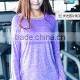 Cheap Long Sleeve Sport Gym t Shirt Women thumbnail-5