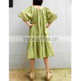 Fat Summer Cotton Dress Casual Cotton Summer Dresses Hot Sale thumbnail-3
